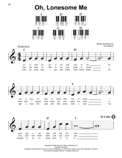 Oh, Lonesome Me von Don Gibson (Download) 