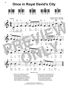 Once In Royal David's City von Cecil Frances Alexander (Download) 