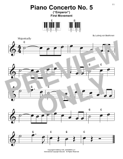Piano Concerto No. 5 In E-flat Major (Download) 