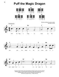 Puff The Magic Dragon von Peter, Paul & Mary (Download) 