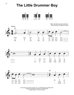 The Little Drummer Boy von Harry Simeone (Download) 