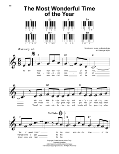 The Most Wonderful Time Of The Year von George Wyle (Download) 