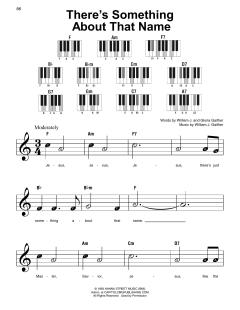 There's Something About That Name von Gloria Gaither (Download) 