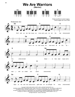 We Are Warriors von Avril Lavigne (Download) 