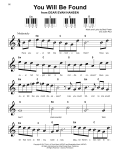 You Will Be Found von Benj Pasek (Download) 