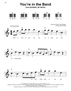 You're In The Band von Glenn Slater (Download) 