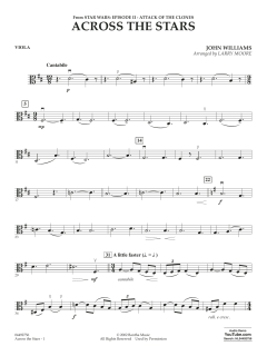 Across The Stars von John Williams (Download) 