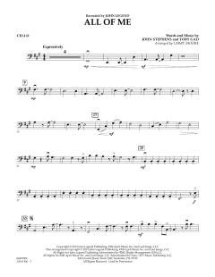All of Me - Cello von John Legend (Download) 