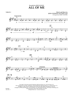 All of Me - Violin 2 von John Legend (Download) 