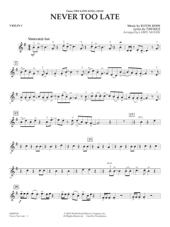 Never Too Late von Elton John (Download) 