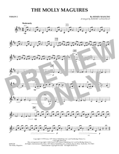 The Molly Maguires - Violin 2 von Henry Mancini (Download) 