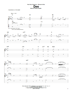 Dee von Randy Rhoads (Download) 
