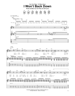 I Won't Back Down von Tom Petty (Download) 