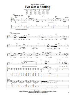 I've Got A Feeling von The Beatles (Download) 