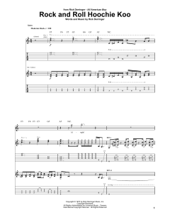 Rock And Roll Hoochie Koo (Download) 