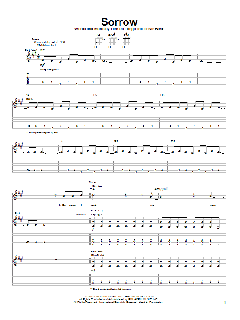 Sorrow (Download) 