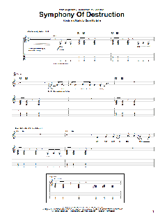 Symphony Of Destruction (Download) 