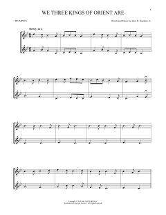 We Three Kings Of Orient Are (Download) 