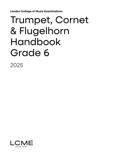 LCME Trumpet, Cornet & Flugelhorn Handbook 2025: Grade 6 (Download) 