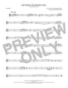 Getting To Know You (Download) 