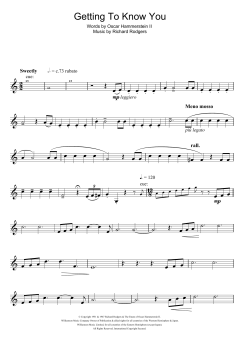 Getting To Know You (Download) 