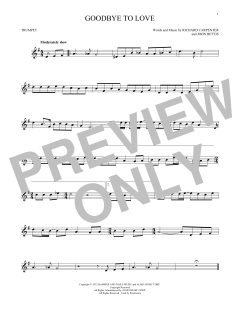 Goodbye To Love (Download) 