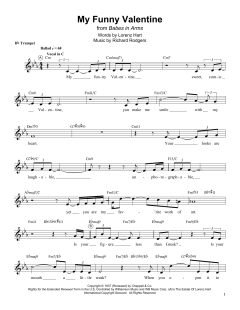My Funny Valentine (Download) 