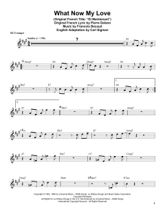What Now My Love (Download) 