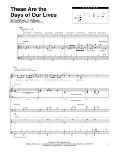 These Are The Days Of Our Lives (Download) 