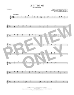Let It Be Me (Download) 