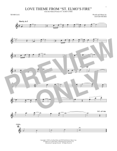 Love Theme From "St. Elmo's Fire" (Download) 