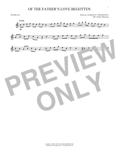 Of The Father's Love Begotten (Download) 