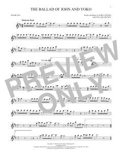The Ballad Of John And Yoko (Download) 