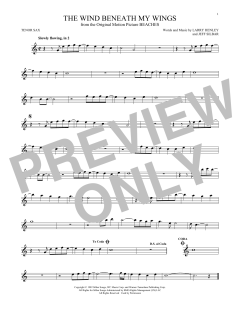 The Wind Beneath My Wings (Download) 