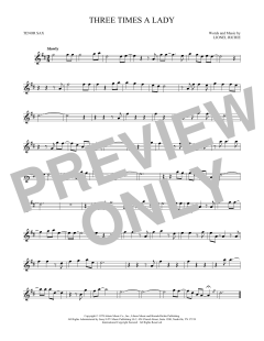 Three Times A Lady (Download) 