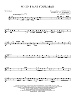 When I Was Your Man (Download) 
