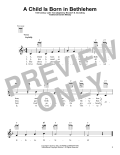 A Child Is Born In Bethlehem von Nicolai F.S. Grundtvig (Download) 