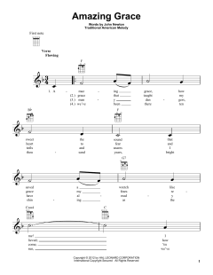 Amazing Grace von Edwin O. Excell (Download) 