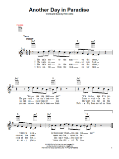 Another Day In Paradise von Phil Collins (Download) 
