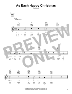 As Each Happy Christmas (Download) 