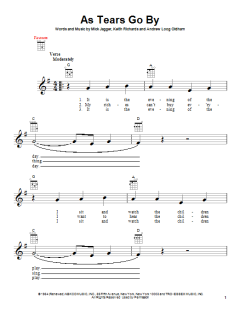 As Tears Go By von The Rolling Stones (Download) 