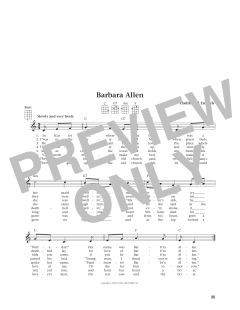 Barbara Allen von Traditional English (Download) 