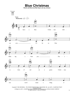 Blue Christmas von Elvis Presley (Download) 