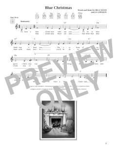 Blue Christmas von Elvis Presley (Download) 