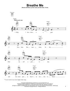 Breathe Me von Sia (Download) 