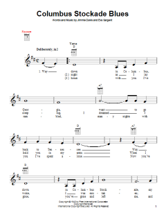 Columbus Stockade Blues von Eva Sargent (Download) 