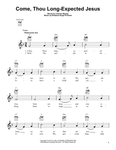 Come, Thou Long-Expected Jesus von Rowland Hugh Prichard (Download) 