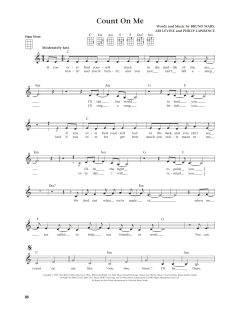 Count On Me von Bruno Mars (Download) 