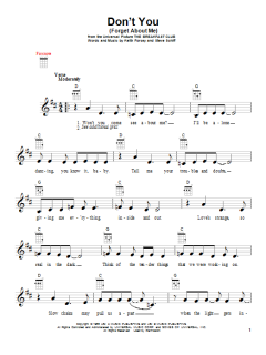 Don't You von Simple Minds (Download) 