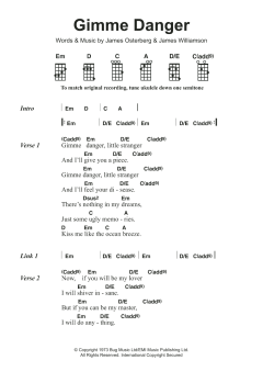 Gimme Danger von James Williamson (Download) 